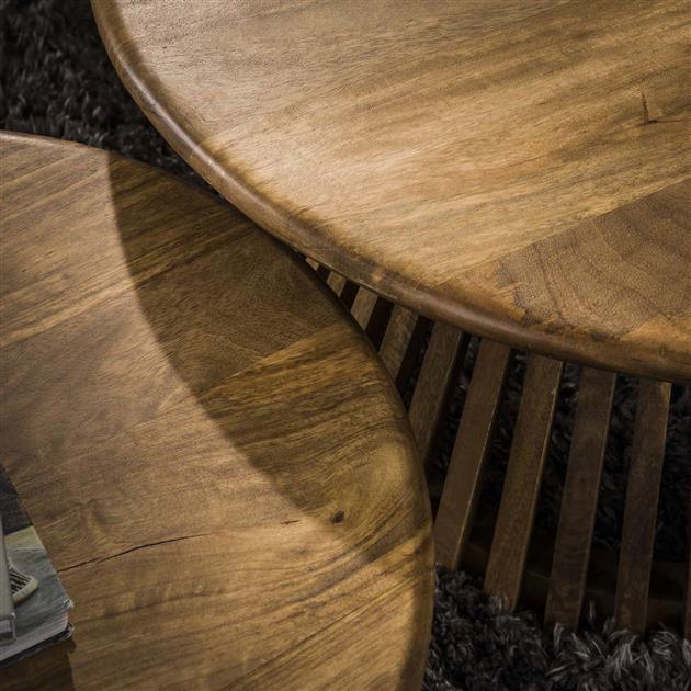 Ronde Salontafel Set van 2 Vera Mangohout