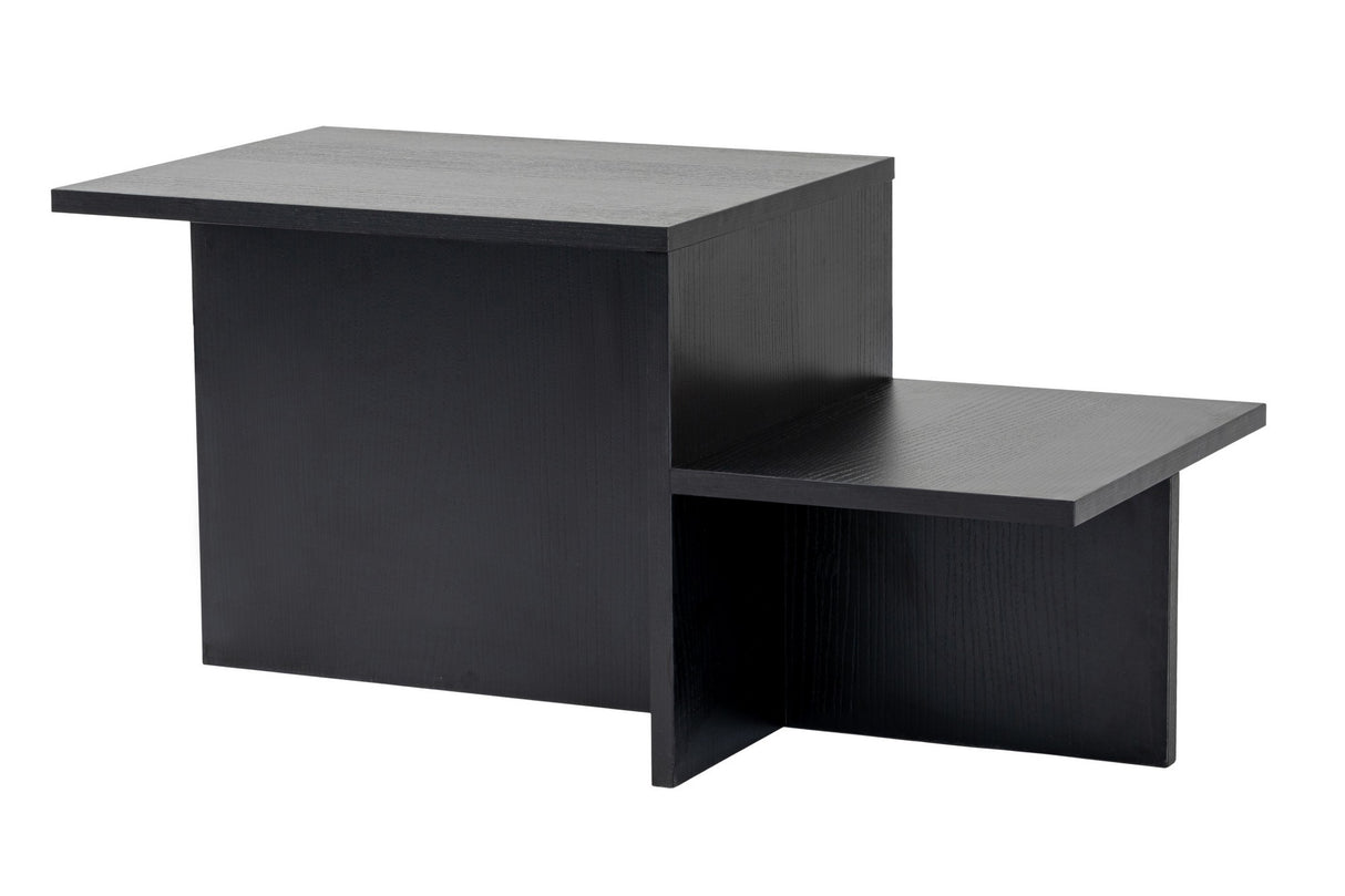 Salontafel Zwart Melamine - 80 x 40 cm - Eterna