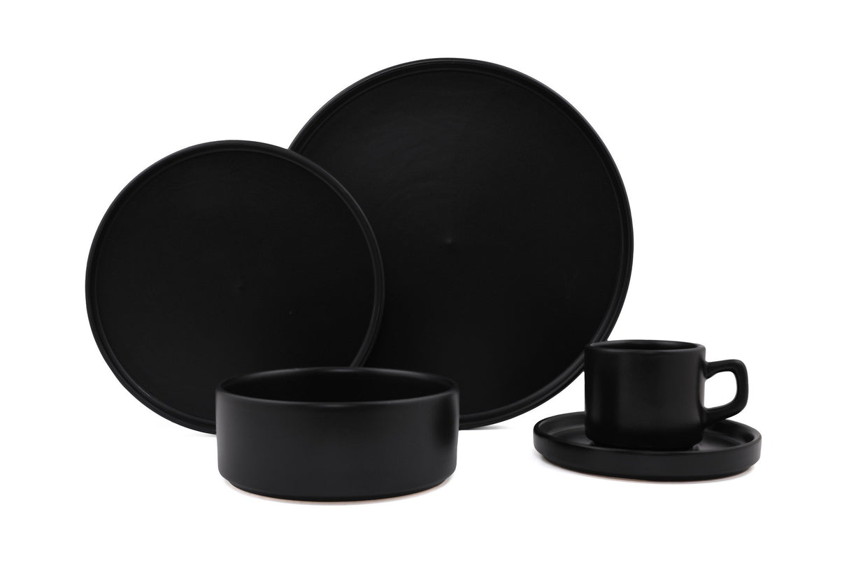 TY038120F956A000000MAP2400 Matte Black 100% CERAMIC STONEWARE 27 cm breed