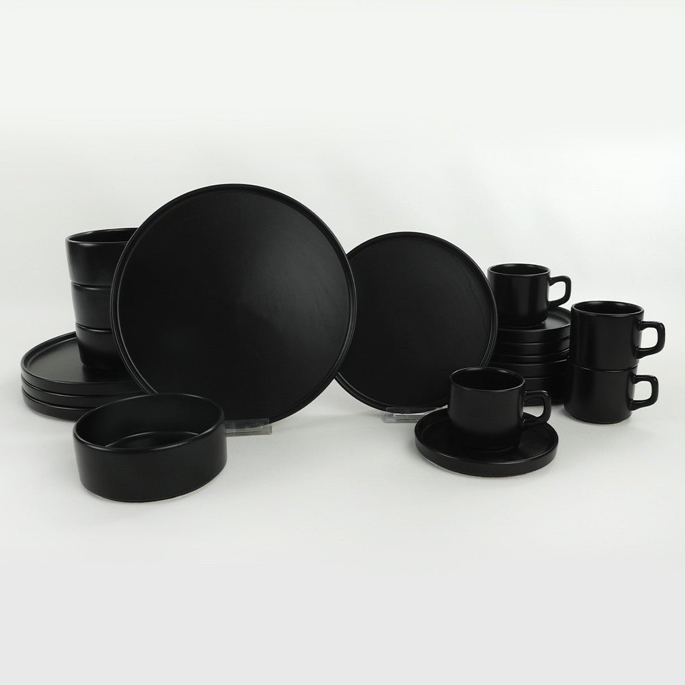 TY038120F956A000000MAP2400 Matte Black 100% CERAMIC STONEWARE 27 cm breed