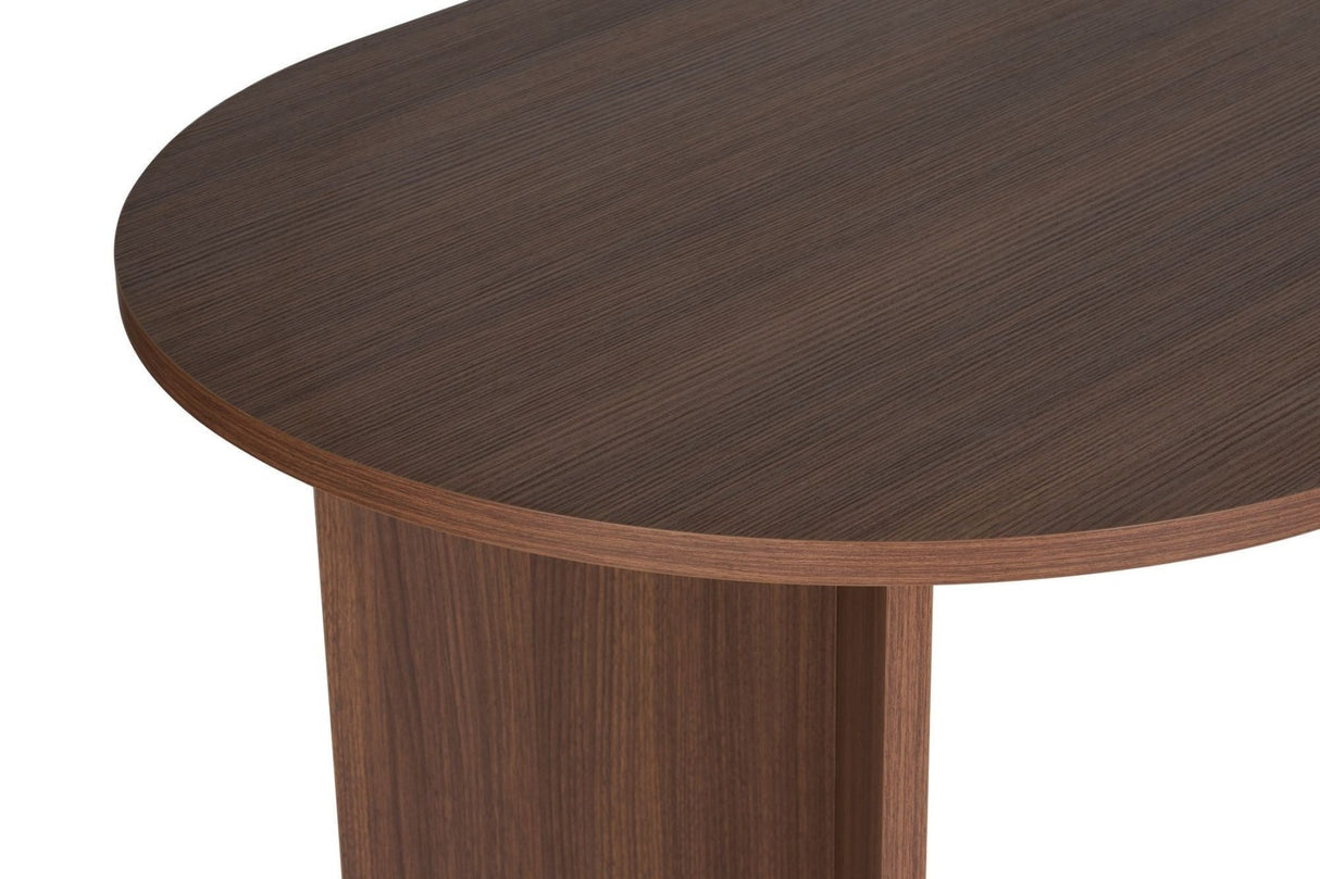 Sablin Eettafel Walnoot 180x89,5x75 cm Walnut Melamine