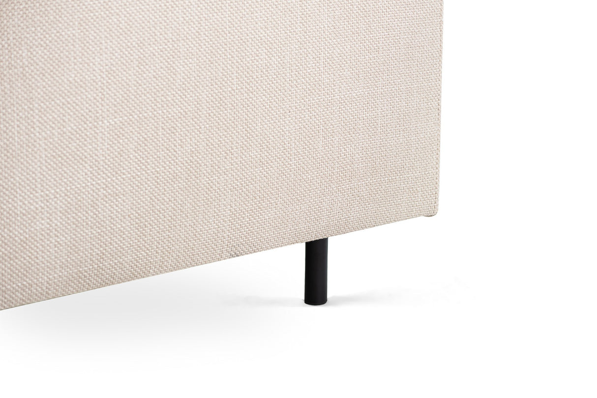 Hoekbank Romi stof beige - rechts