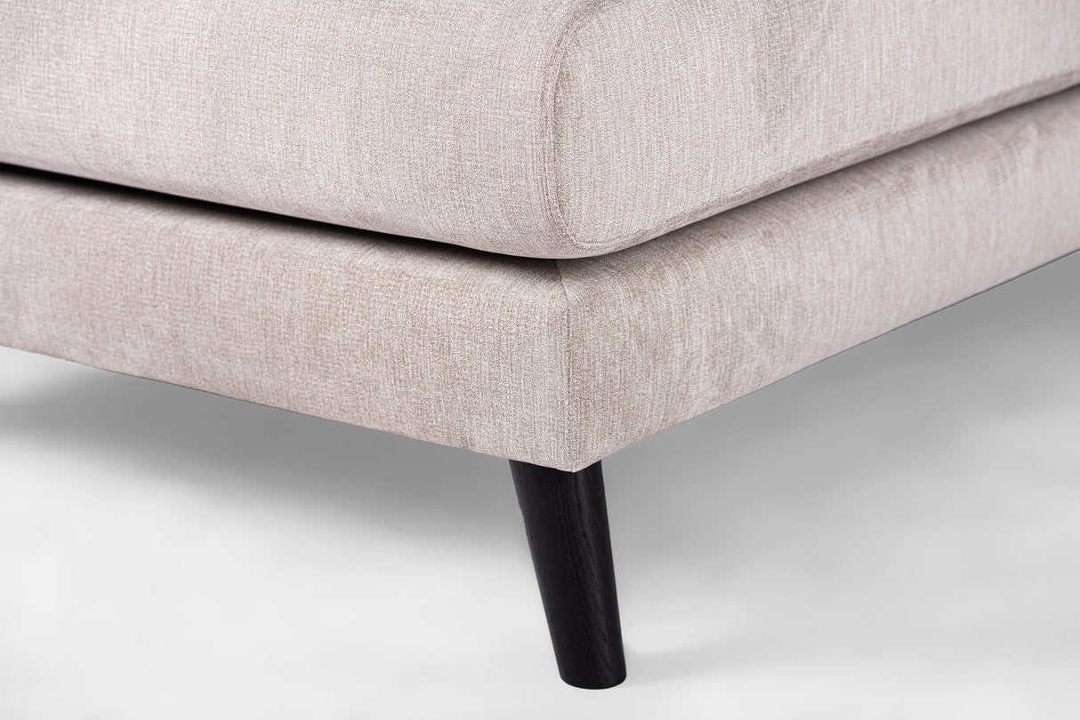 3-zits hoekbank Saga beige