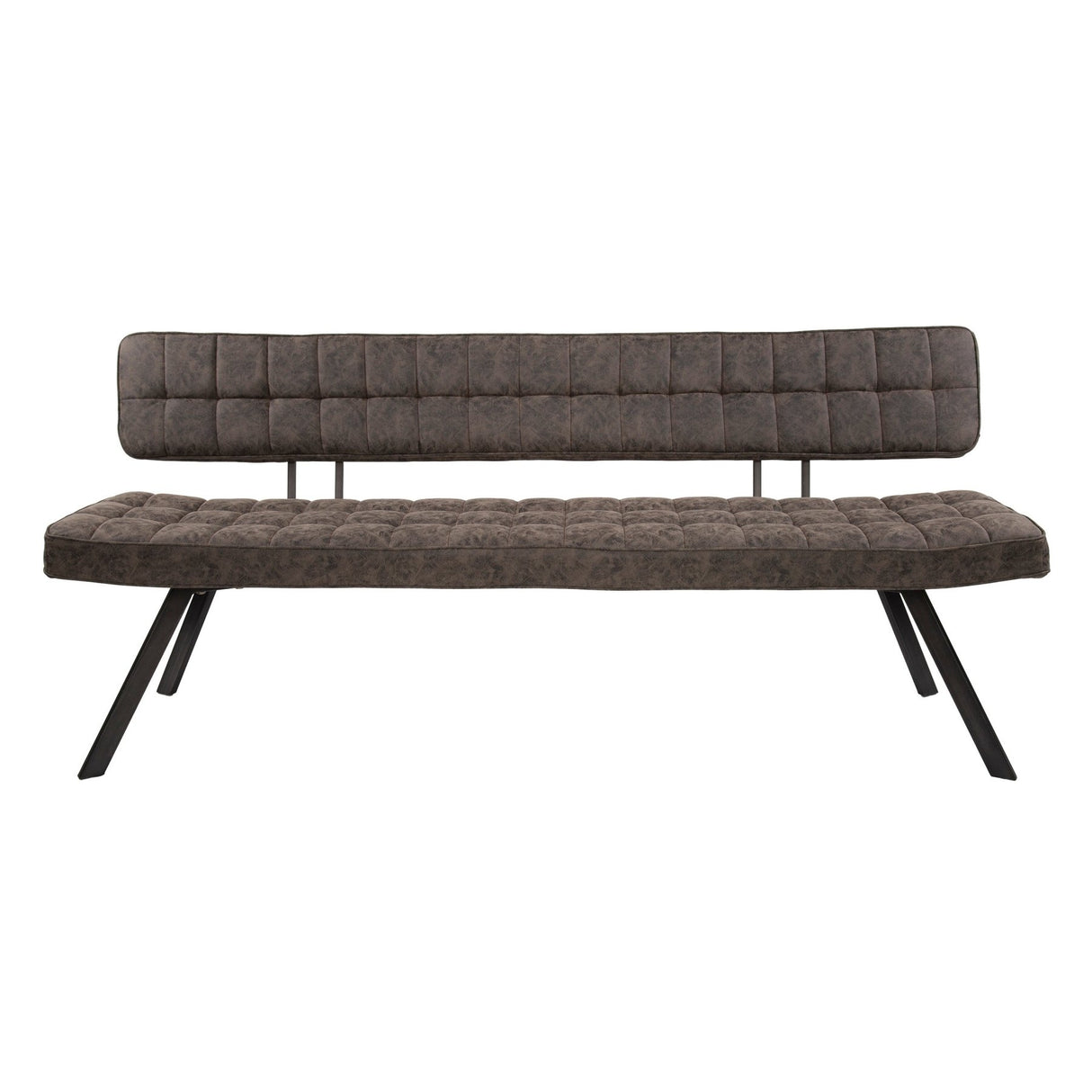 Eetkamerbank Madrid Donkerbruin 180 cm