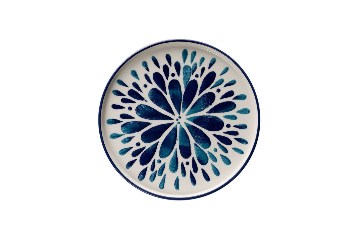 MCH09211 Blue White 100% CERAMIC 19 cm breed