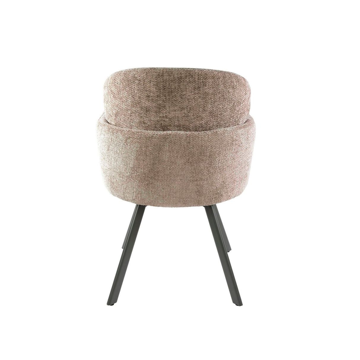 Set van 2 Moderne eetkamerstoelen Luma Hoven Rich Zand