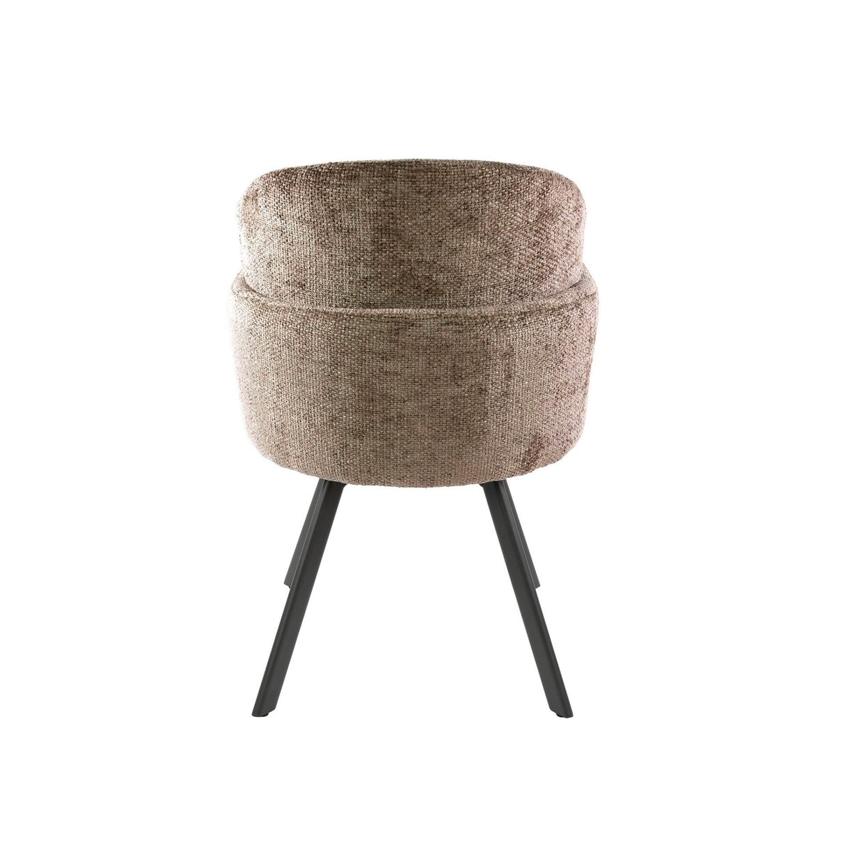 Set van 2 Moderne eetkamerstoelen Luma Hoven Rich Champagne