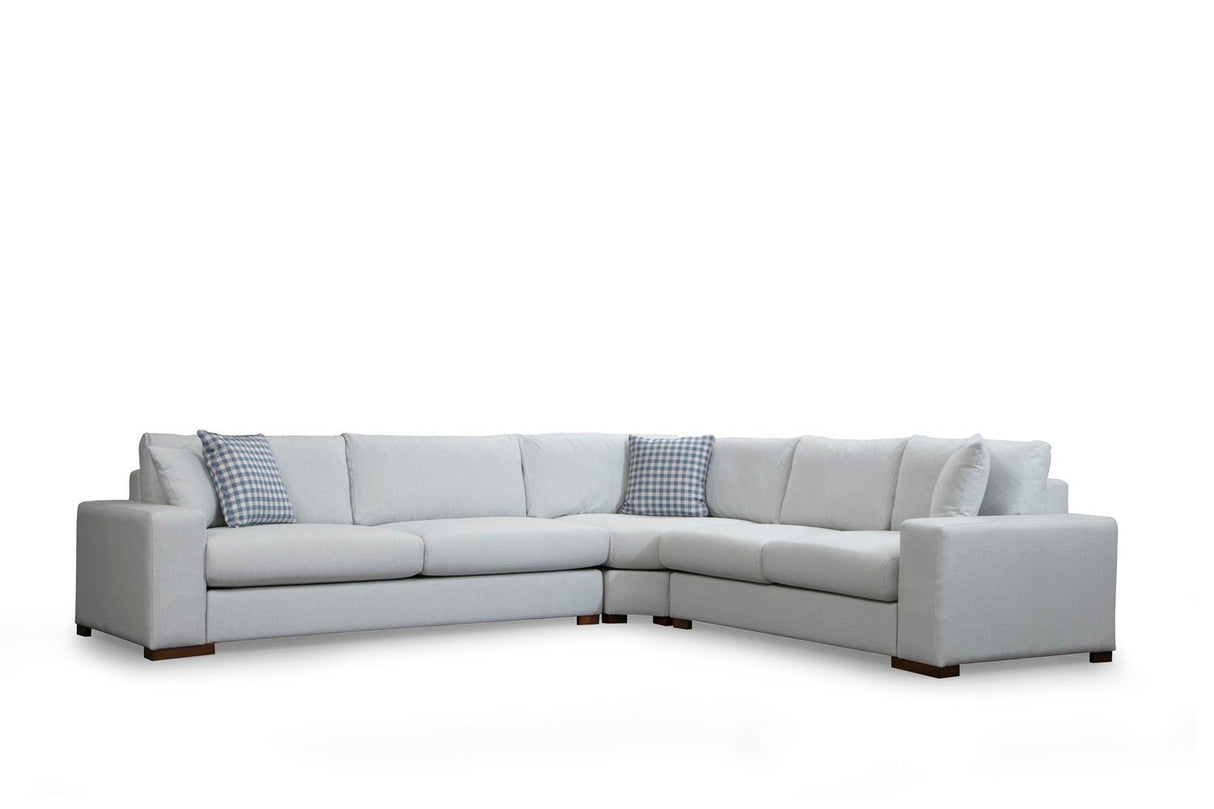 Banken - Hoekbank Loop Beige - Rechts - Dimehouse