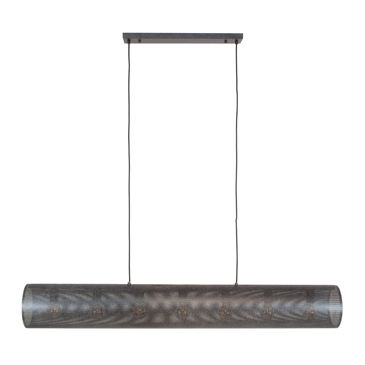 Hanglamp Knox 7-lichts XL mesh zwart