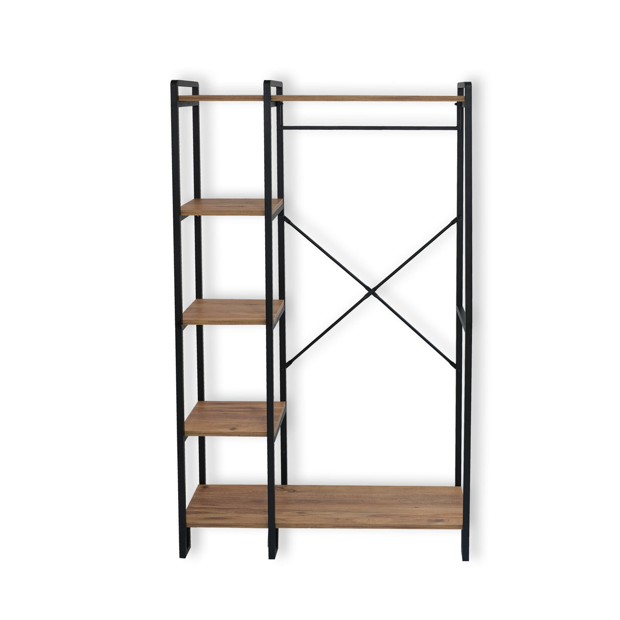 Garderobemeubel Kapstok Rox Naturel - Met Leggers