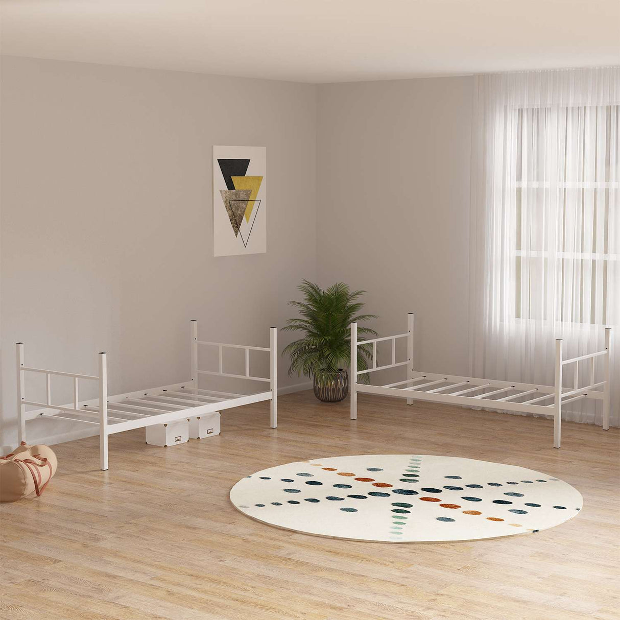 Stapelbed Kinderen - Wit - 190x90 cm