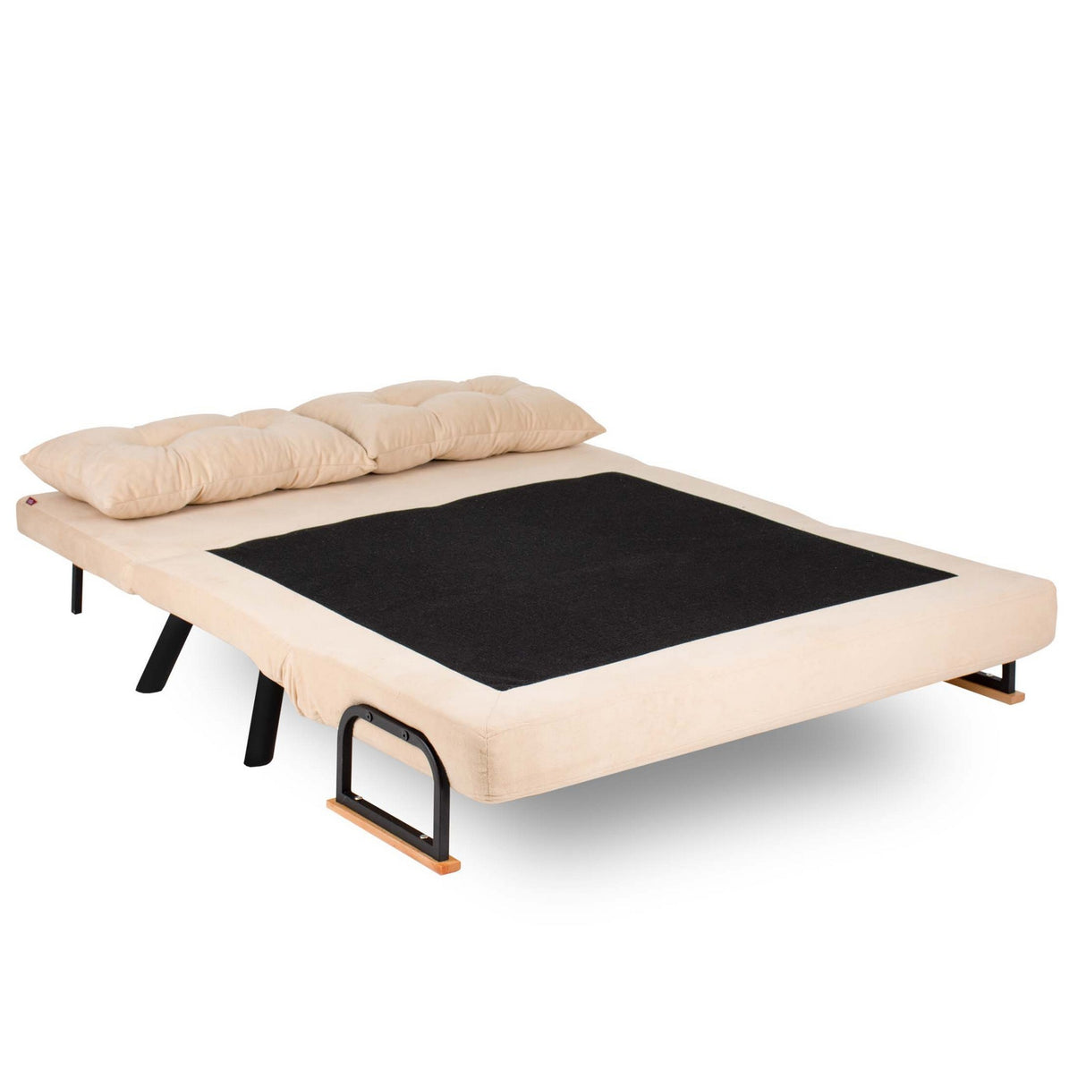 Slaapbank crème stof 3-zits - Sando