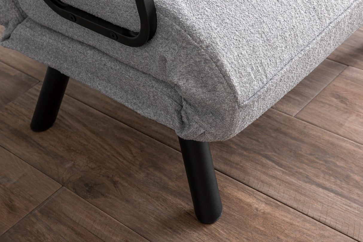 Slaapfauteuil Sando Grijs Teddystof