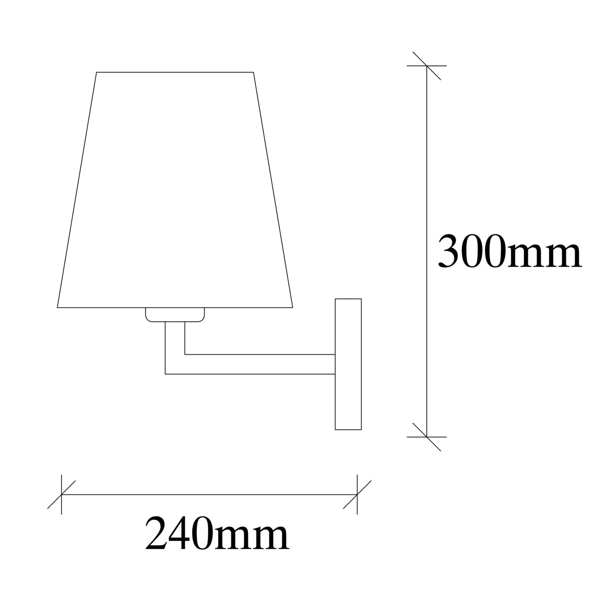 Wandlampen - Wandlamp Goud Stof Ashburn - Dimehouse