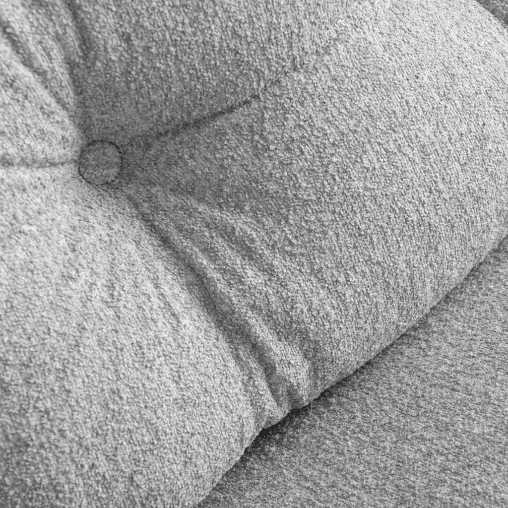 Slaapbank Grijs Bouclé 2-zits - Sando