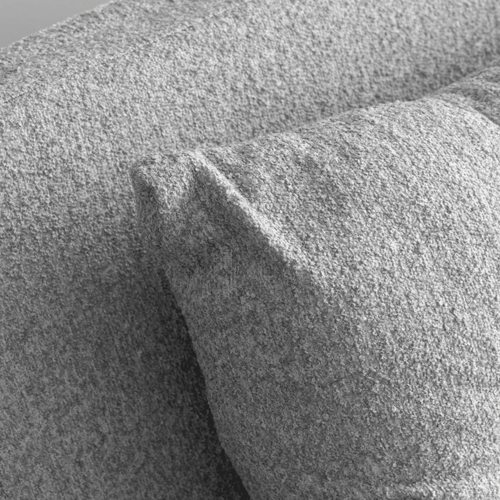 Slaapbank Grijs Bouclé 2-zits - Sando