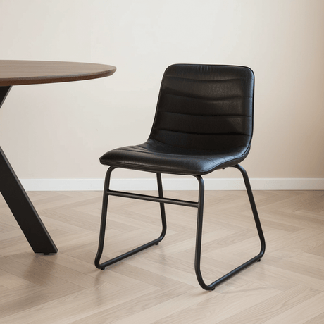 Eetkamerstoel zwart - Dimehouse