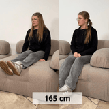 Modulaire bank 2-zits Doblo beige