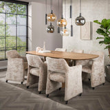 Eettafel Sable 215 cm Mangohout Zand