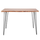 Industriële Bartafel Acaciahout Elin 130 cm