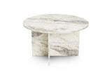 Ronde Salontafel Armo Marmerlook 80 cm