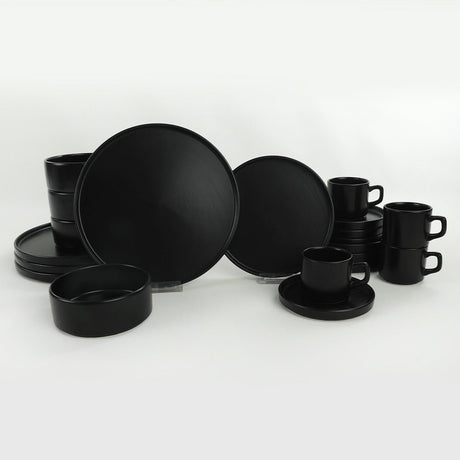 TY038120F956A000000MAP2400 Matte Black 100% CERAMIC STONEWARE 27 cm breed