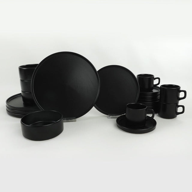 TY038120F956A000000MAP2400 Matte Black 100% CERAMIC STONEWARE 27 cm breed