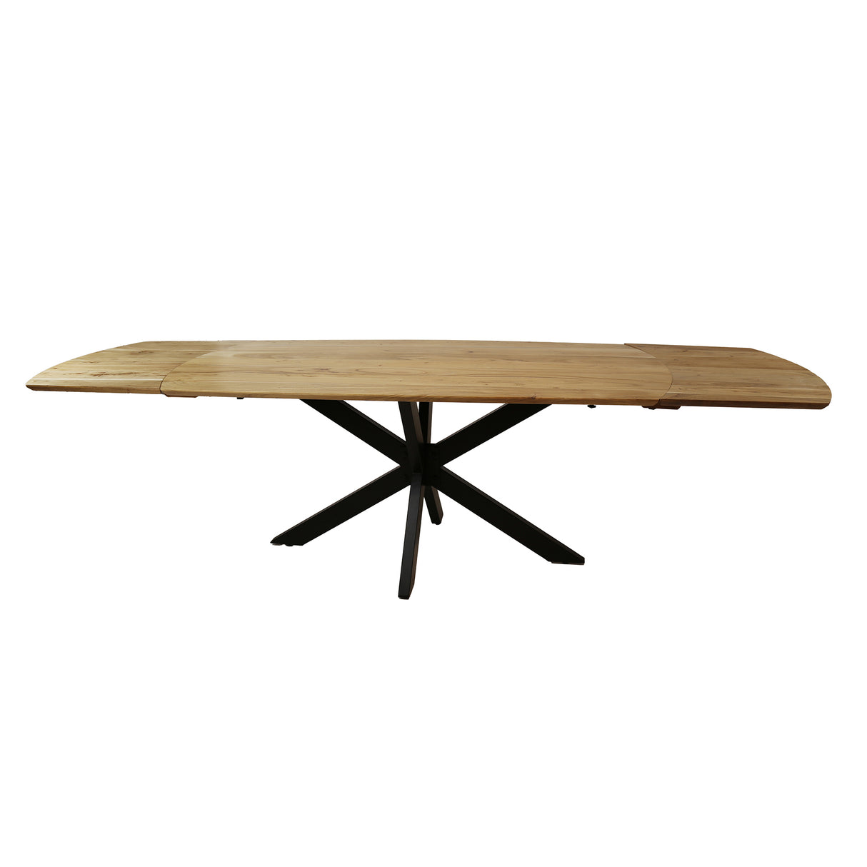 Uitschuifbare Eettafel Mack Deens Ovaal Acaciahout 175-275x90 cm