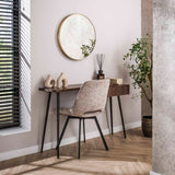 Kaptafel Elin Massief Acacia Drift Brown 120 cm