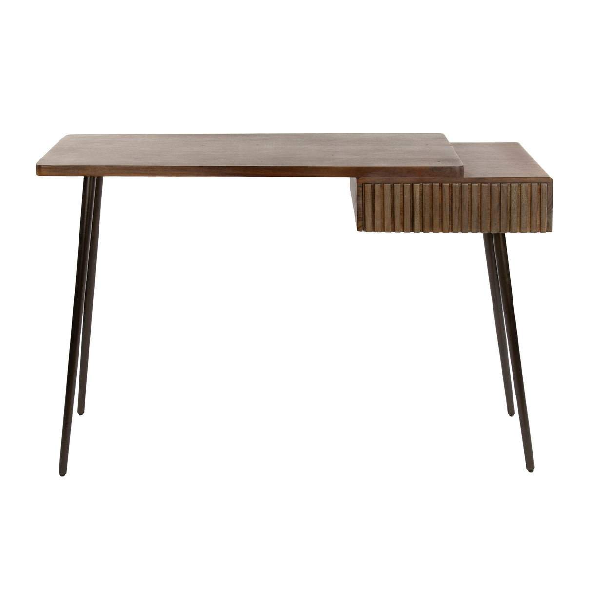 Kaptafel Elin Massief Acacia Drift Brown 120 cm