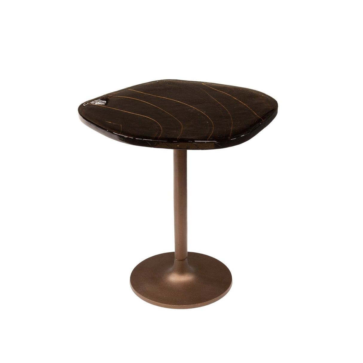 Bijzettafel Aurum Antiek Koper 50 cm