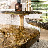 Bijzettafel Aurum Antiek Goud 50 cm