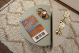 Ronde Salontafel As Groen Melamine 90 cm Orin