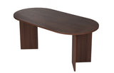 Sablin Eettafel Walnoot 180x89,5x75 cm Walnut Melamine