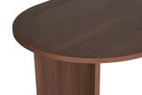 Sablin Eettafel Walnoot 180x89,5x75 cm Walnut Melamine