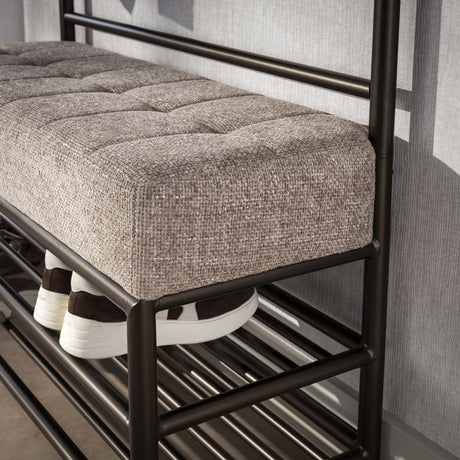 Senna Garderobebank Drift brown