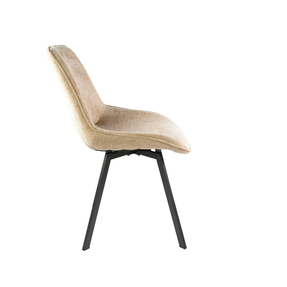 Set van 4 Eetkamerstoelen Avero draaibaar Jaroq zand