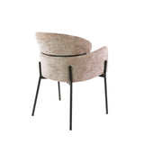 Eetkamerstoel Zand Lola Hoven Chenille Stof