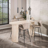 Archon Moderne Bartafel Keramiek Travertine 178x70 cm