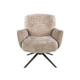 Savona draaibare fauteuil Hoven Rich Stof Zand