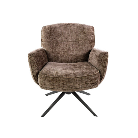 Savona draaibare fauteuil Hoven Rich Stof Champagne
