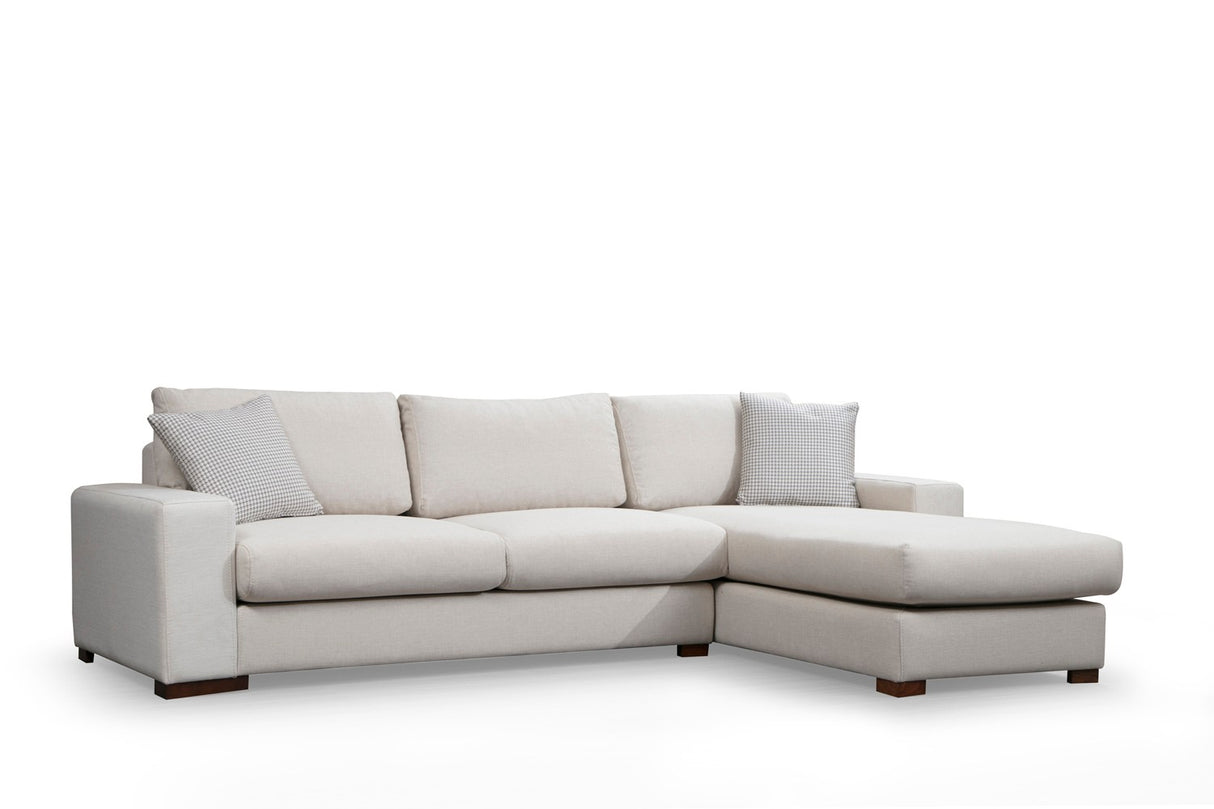Hoekbank Rechts Loop Beige