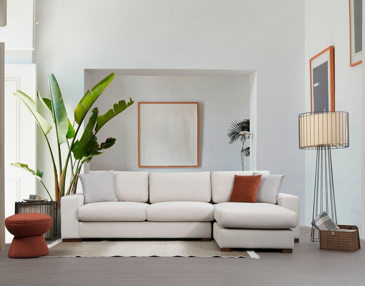 Hoekbank Rechts Loop Beige