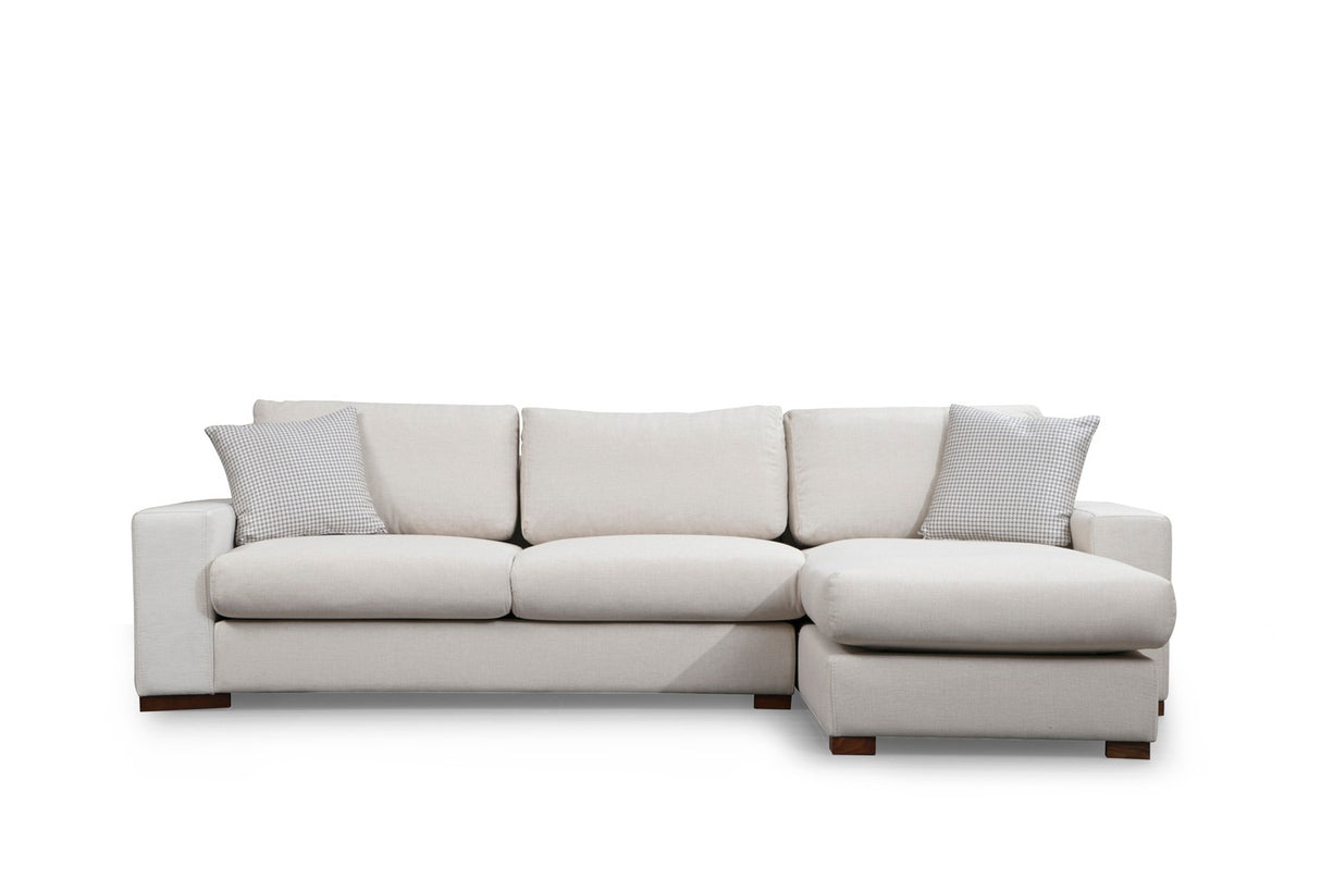 Hoekbank Rechts Loop Beige