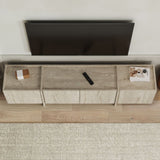 Lowen tv-meubel travertine 180 cm Gemelamineerd hout