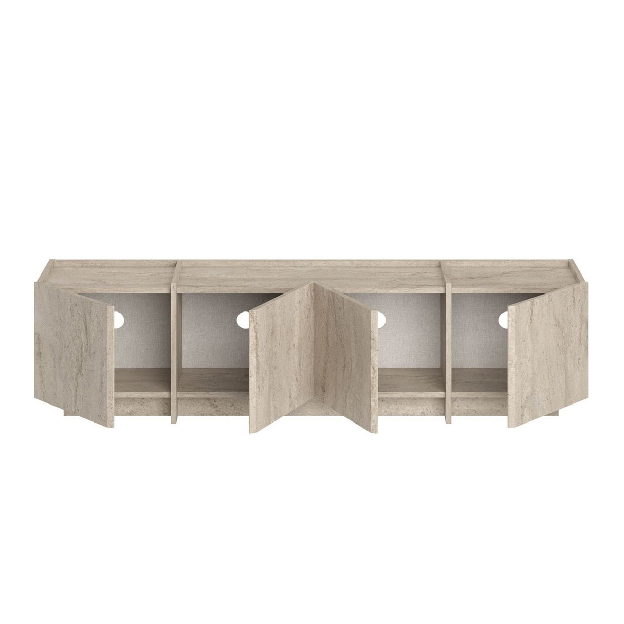 Lowen tv-meubel travertine 180 cm Gemelamineerd hout