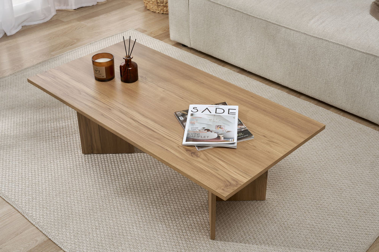 Salontafel Sabin Oak 119x60x40 cm Melamine