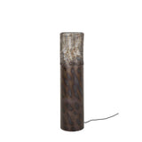 Vloerlamp cilinder Brick 90 cm zwart bruin