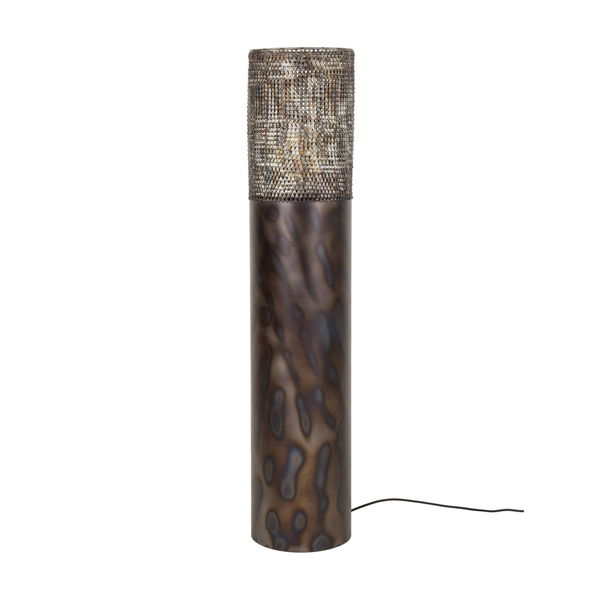 Vloerlamp cilinder Brick 120 cm zwart bruin