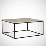 Salontafel Vierkant 75x75 cm Pola - Eikenhout Melamine